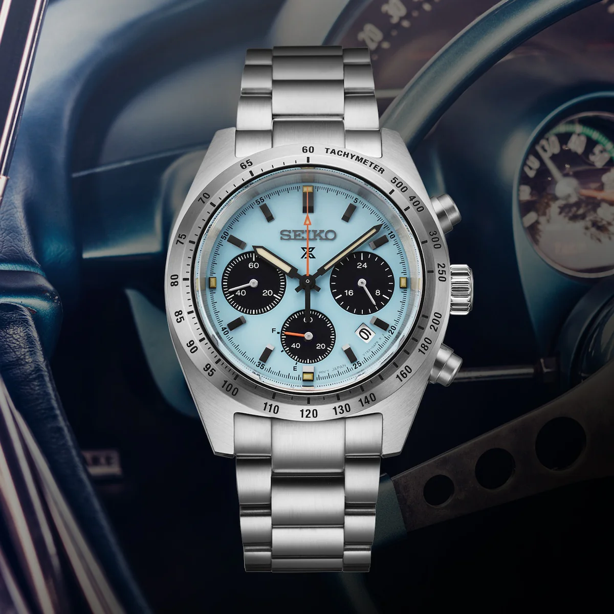 Seiko Watch Prospex Speedometer Solar Speedtimer Chronograph Limited Edition - Image 5
