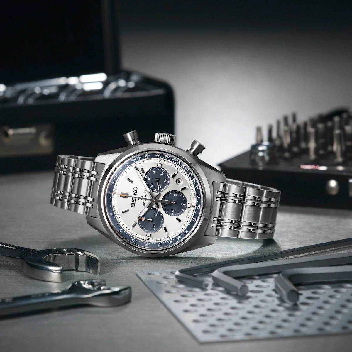 Seiko Prospex Speedtimer Panda 1972 Re-Interpretation Watch - Image 6