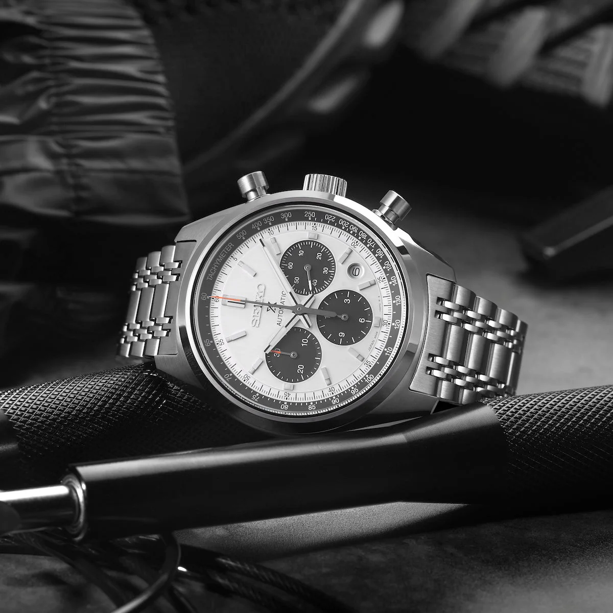 Seiko Prospex Speedtimer Panda 1972 Re-Interpretation Watch - Image 8