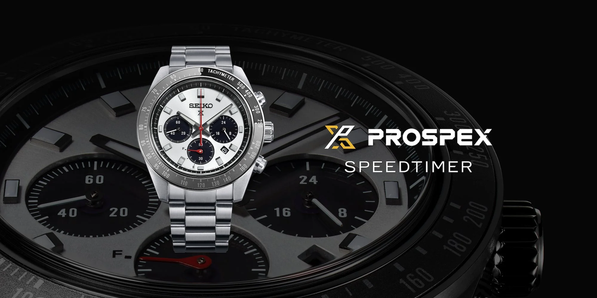 Seiko Prospex SpeedTimer Solar Chronograph Watch - Image 5