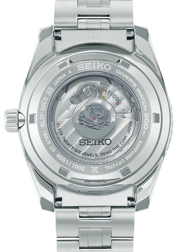Seiko Prospex White High Water Marinemaster 1965 Divers Reinterpretation Limited Edition Watch - Image 3