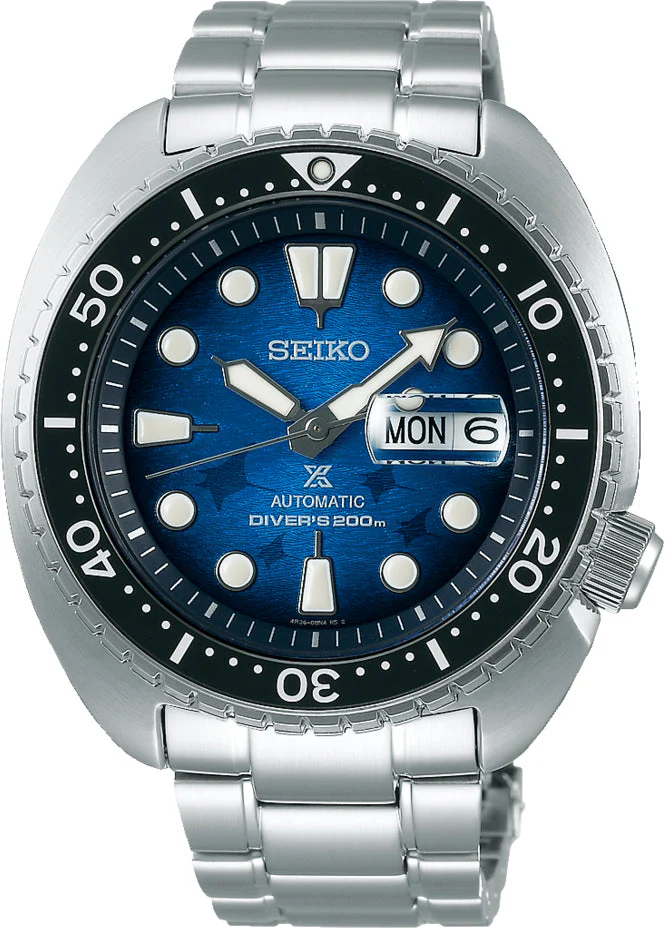 Seiko Prospex Save the Ocean Turtle Scuba Diver Manta Ray Special Edition Watch