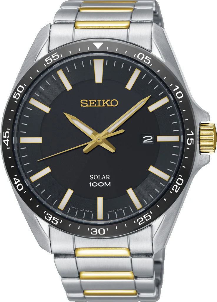 Seiko Watch Solar Chronographs
