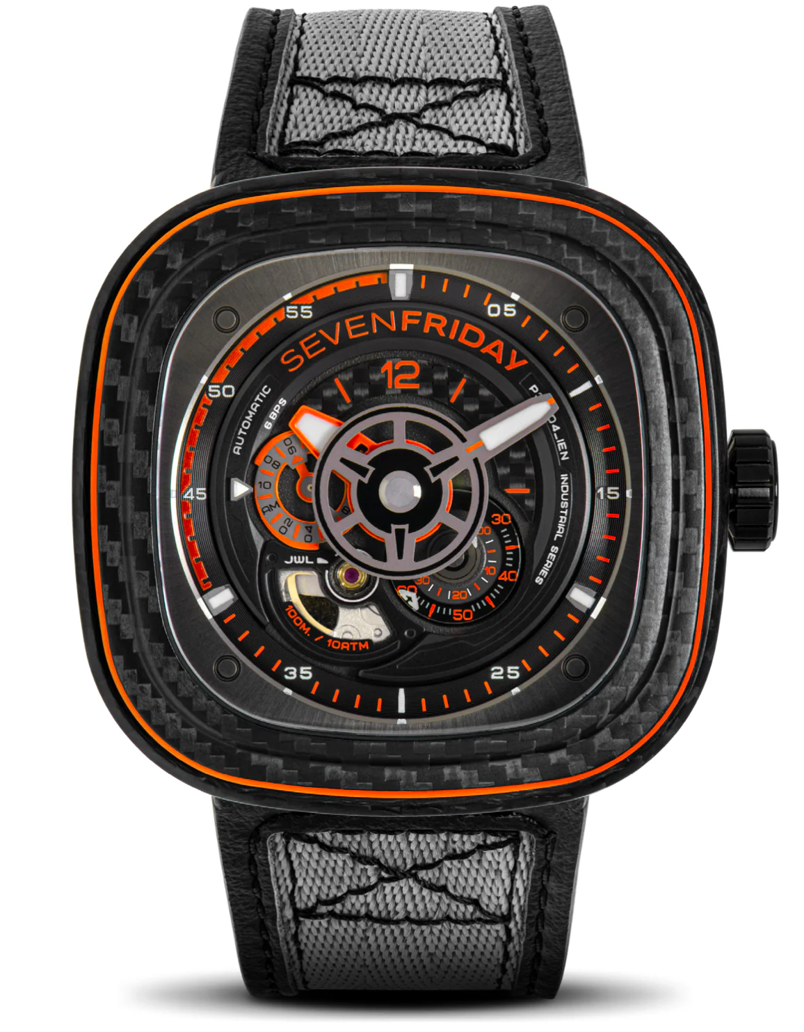 SevenFriday P3C/09 Orange Carbon Watch