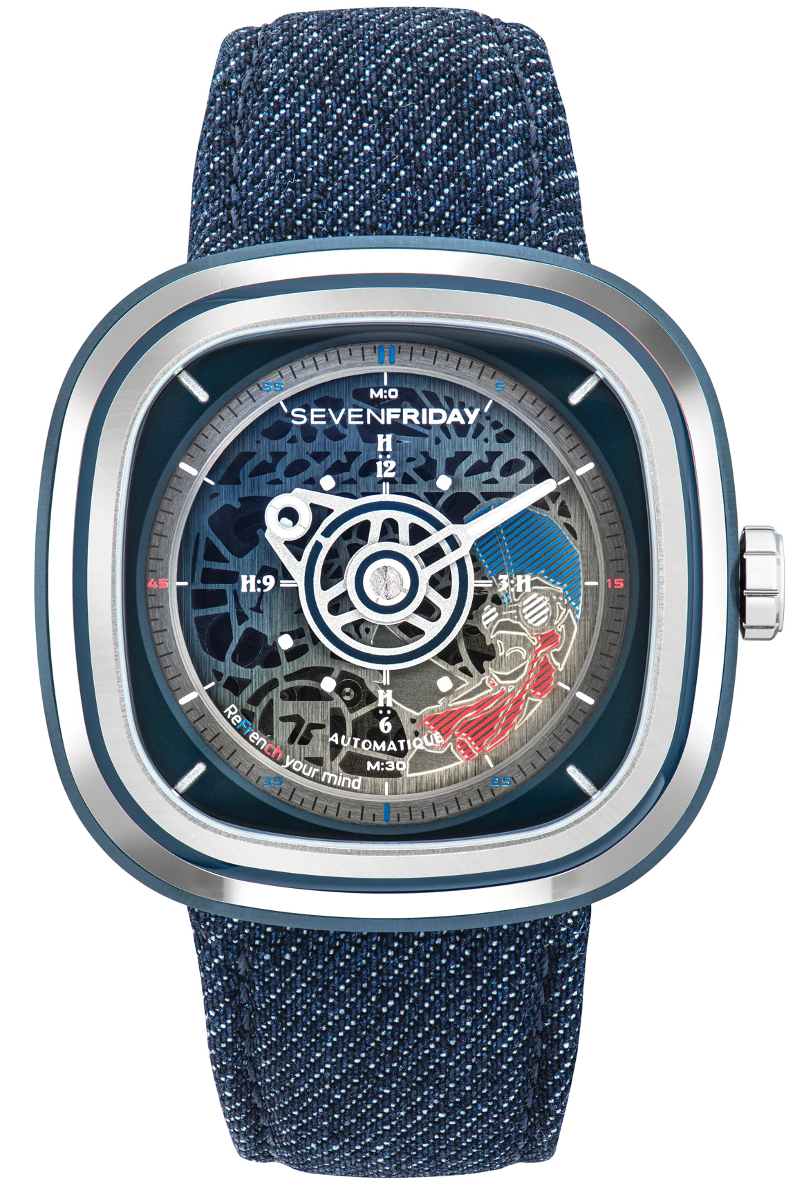 SevenFriday Watch T1/01 Cocorico Limited Edition - Image 4