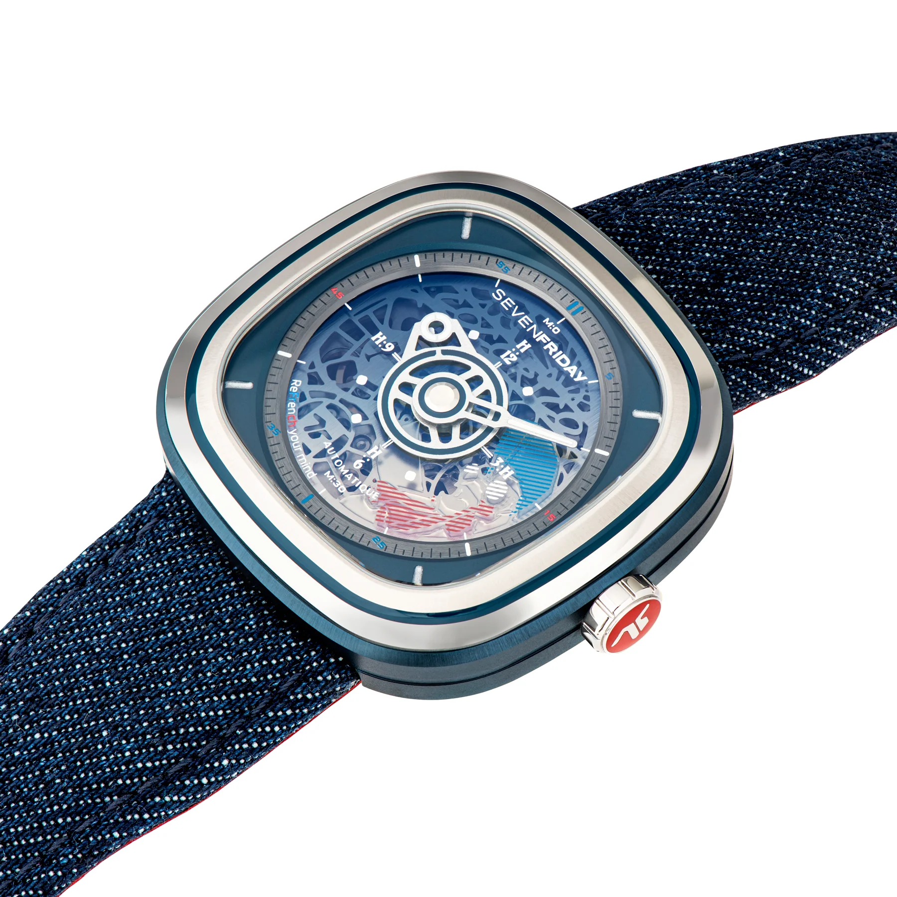 SevenFriday Watch T1/01 Cocorico Limited Edition - Image 5