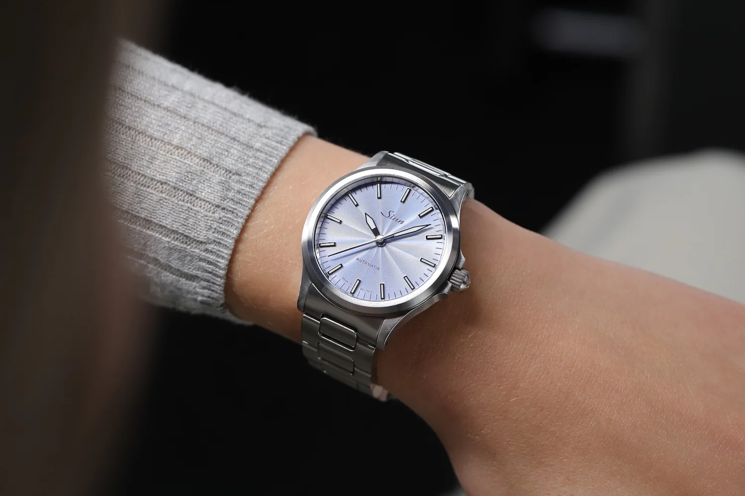 Sinn 556 Ice Blue H-Link Bracelet Limited Edition Watch - Image 4