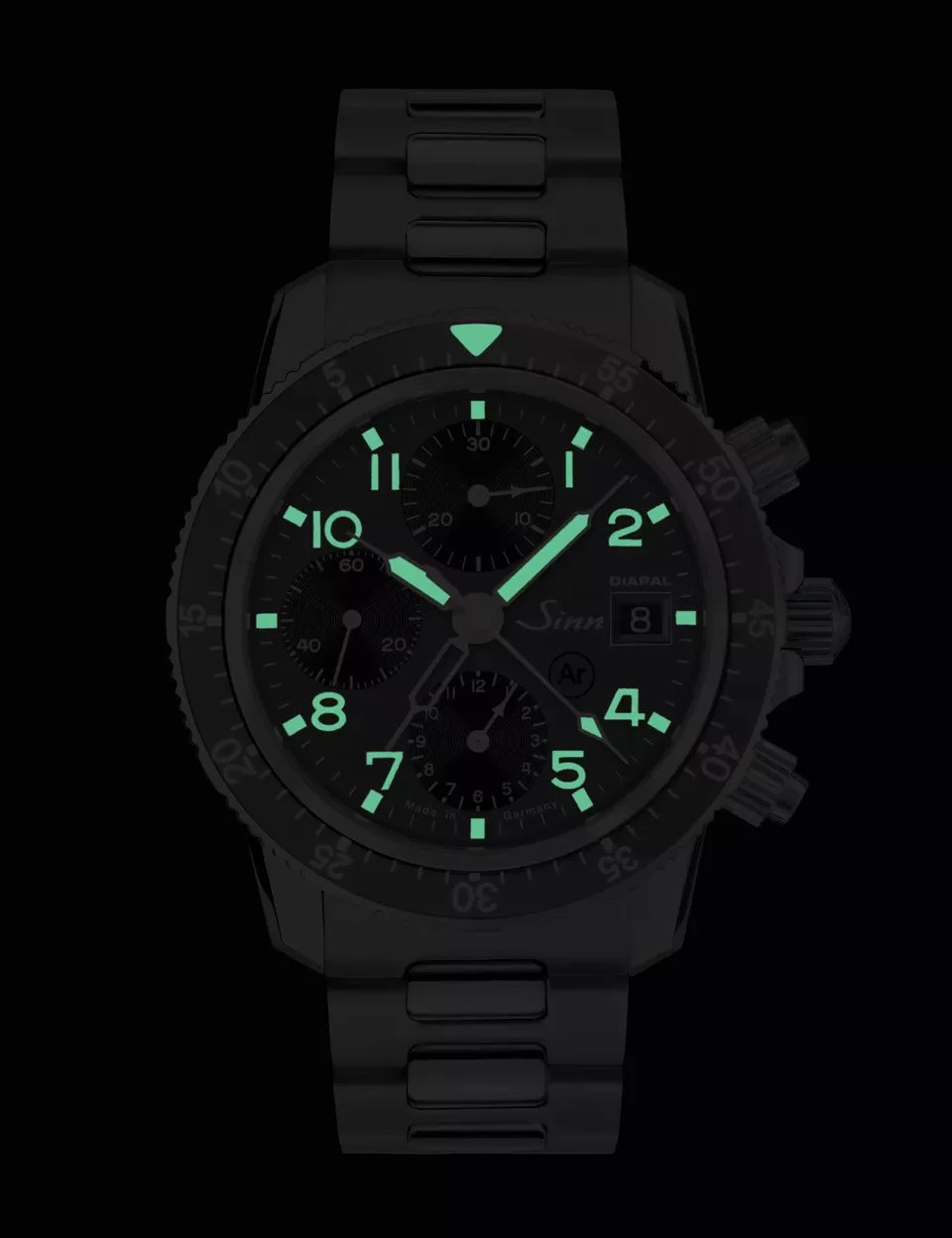 Sinn 103 St Diapal Vintage Cowhide Brown Watch - Image 2