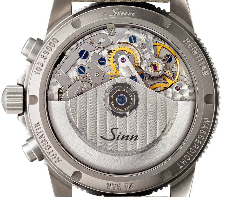 Sinn 103 Ti Ar Titanium Silicone Watch - Image 3