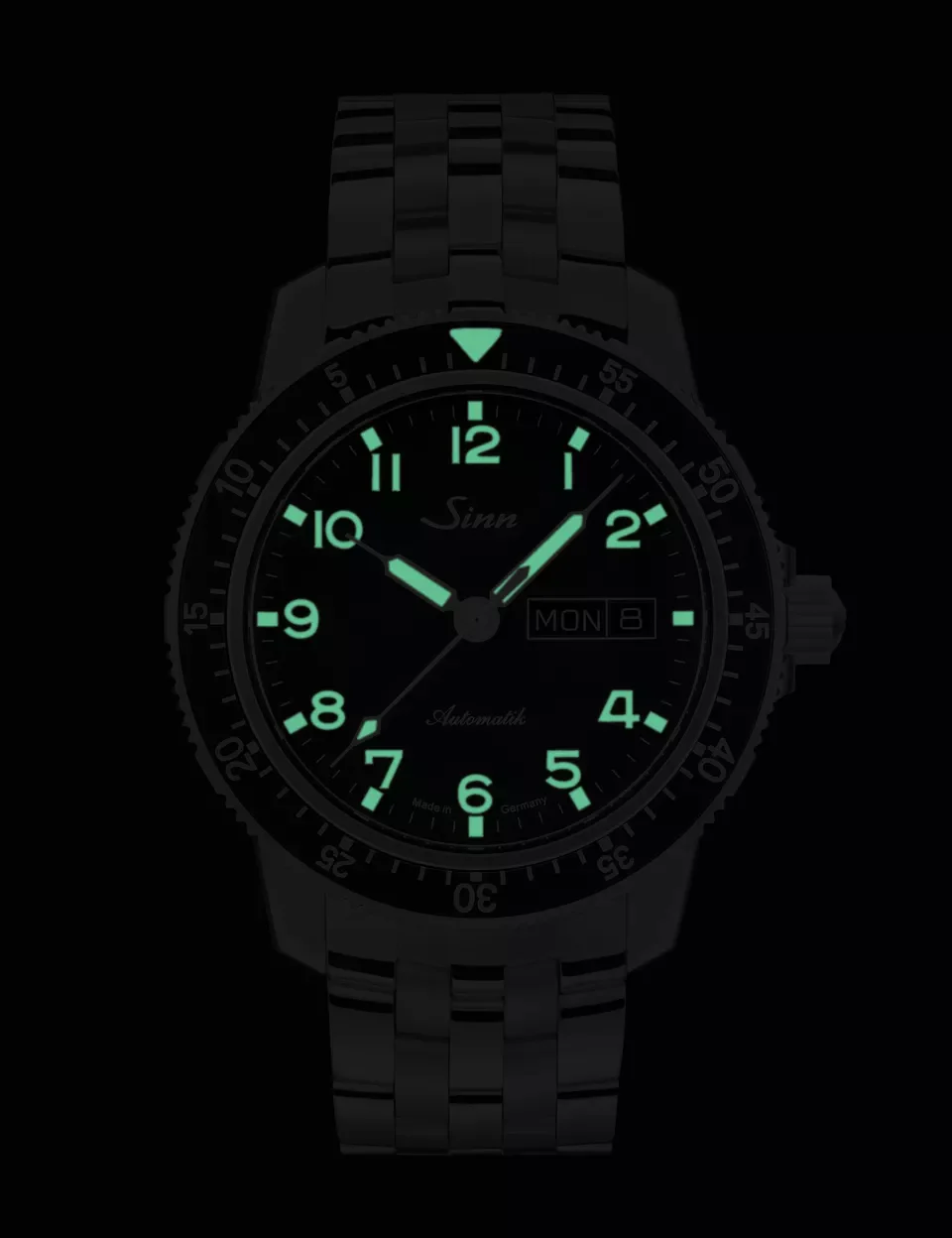 Sinn 104 St Sa I B Cowhide Vintage Dark Brown Watch - Image 2