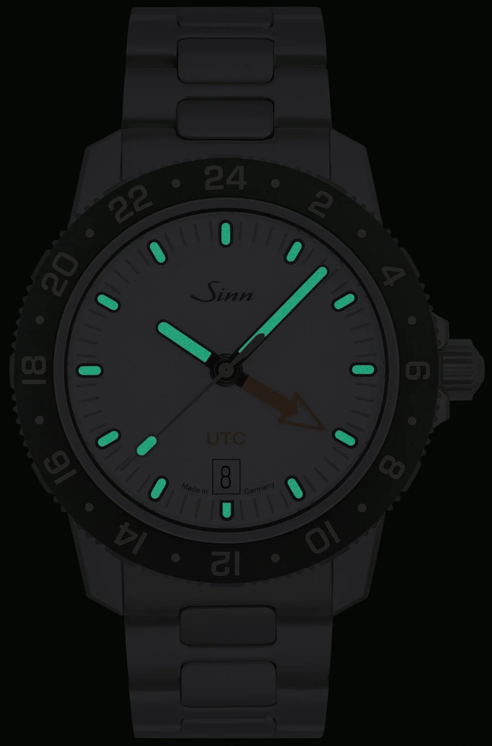 Sinn 105 St Sa W UTC Leather Watch - Image 3