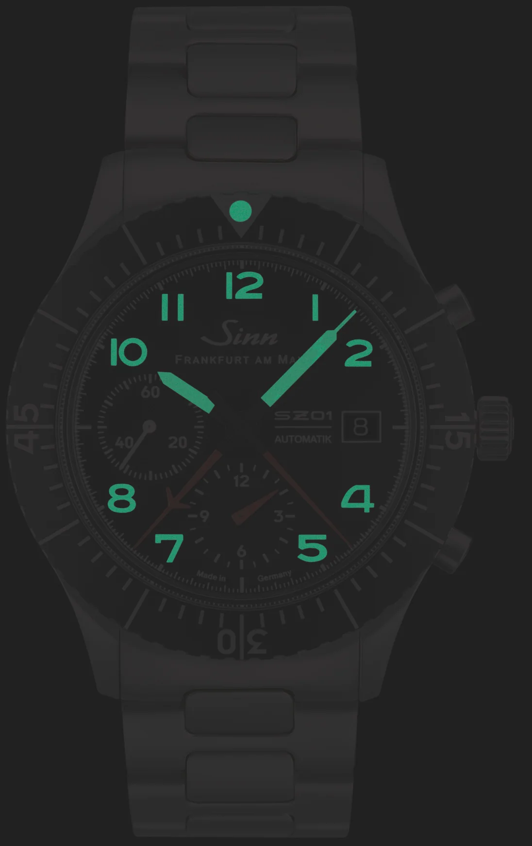 Sinn 156.1 H-Link Bracelet Diving Extension Watch - Image 2