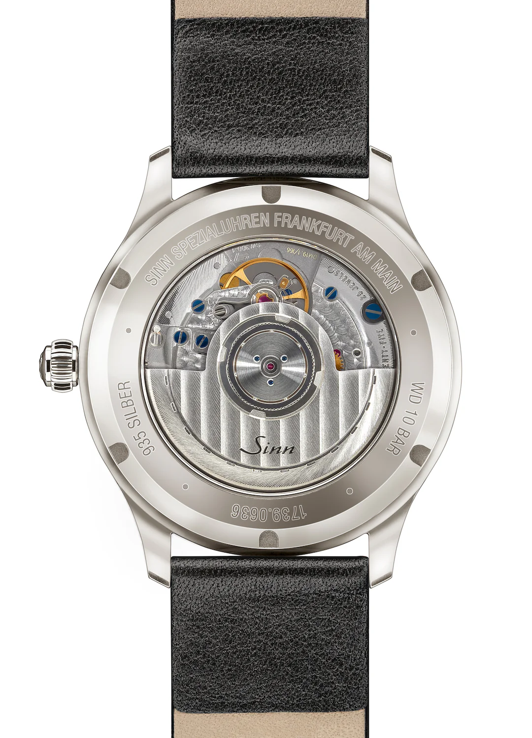 Sinn 1739 Ag B Brown Leather Set Watch - Image 2