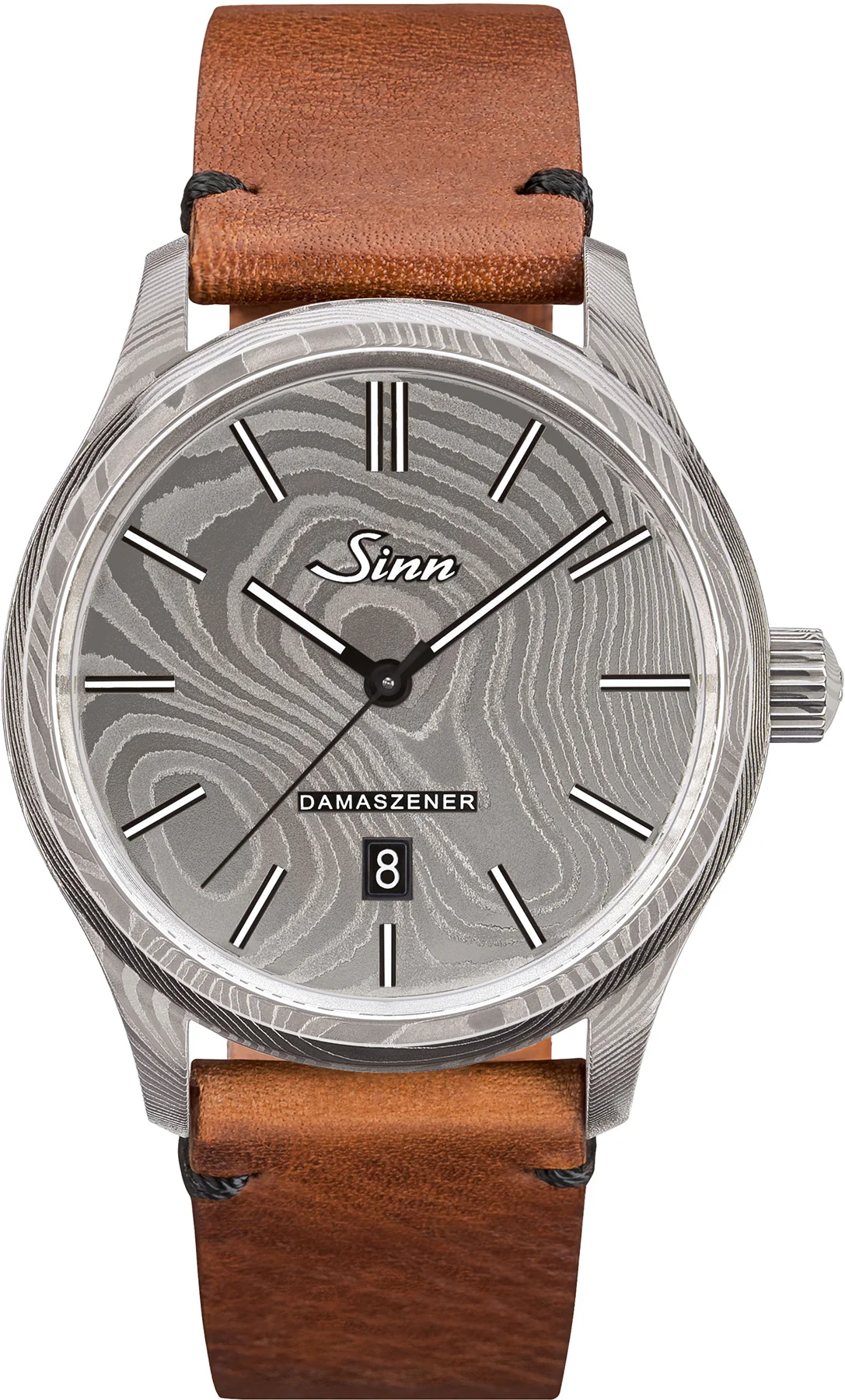Sinn Watch 1800 Damaszener Cowhide Vintage Brown Limited Edition