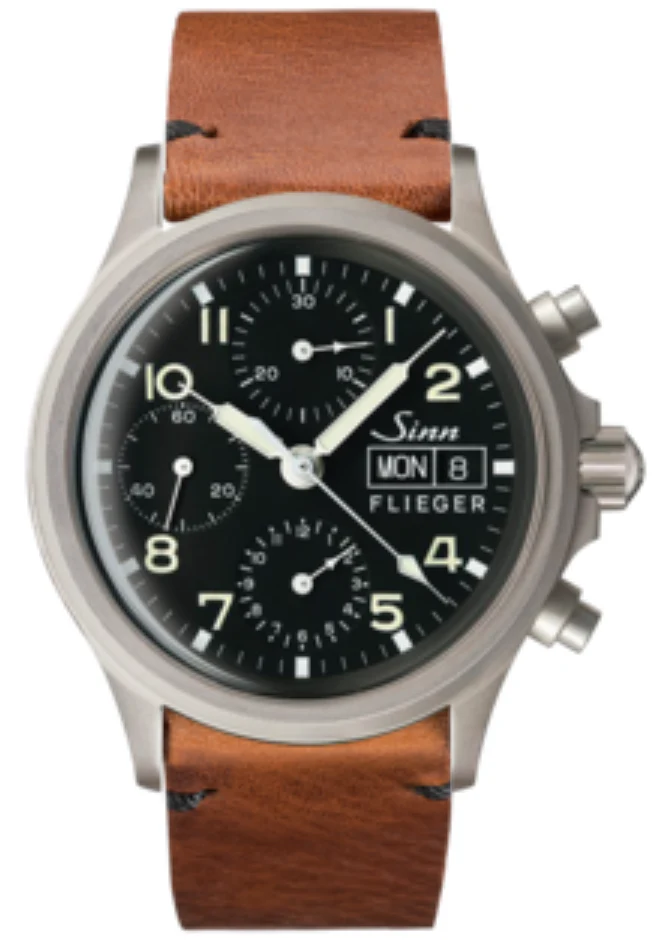 Sinn 356 Pilot Vintage Cowhide Brown Watch