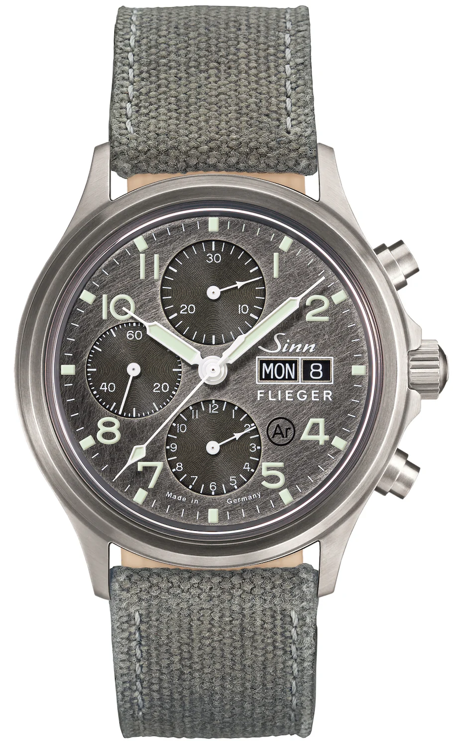 Sinn 358 Sa Pilot DS Canvas Grey Watch