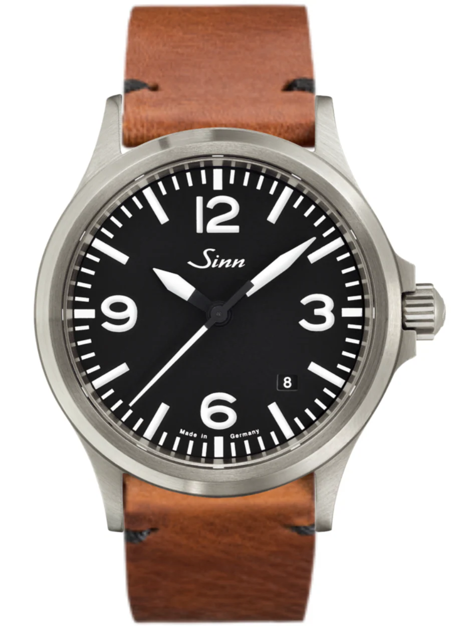 Sinn 556 A Vintage Cowhide Brown Watch
