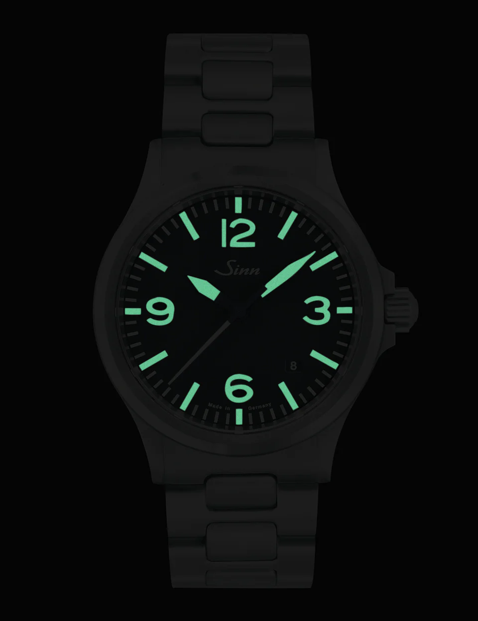 Sinn 556 A Vintage Cowhide Brown Watch - Image 2