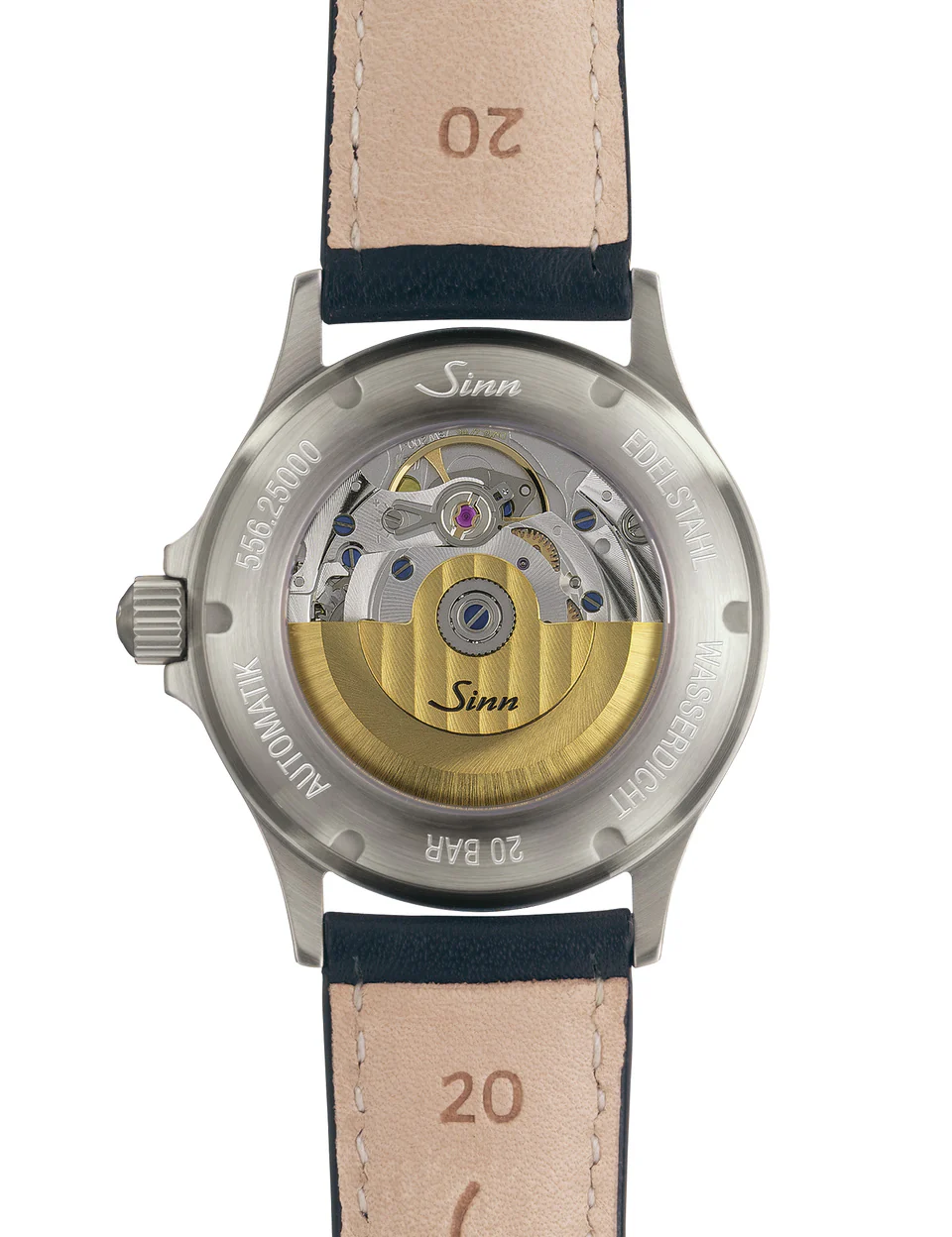 Sinn 556 A Vintage Cowhide Brown Watch - Image 3