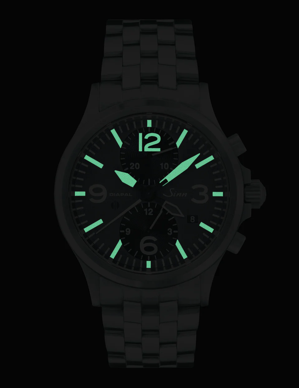 Sinn Watch 756 Diapal Vintage Cowhide Brown - Image 2