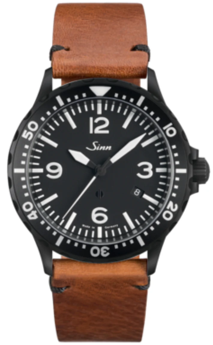Sinn 857 S Vintage Cowhide Brown Watch