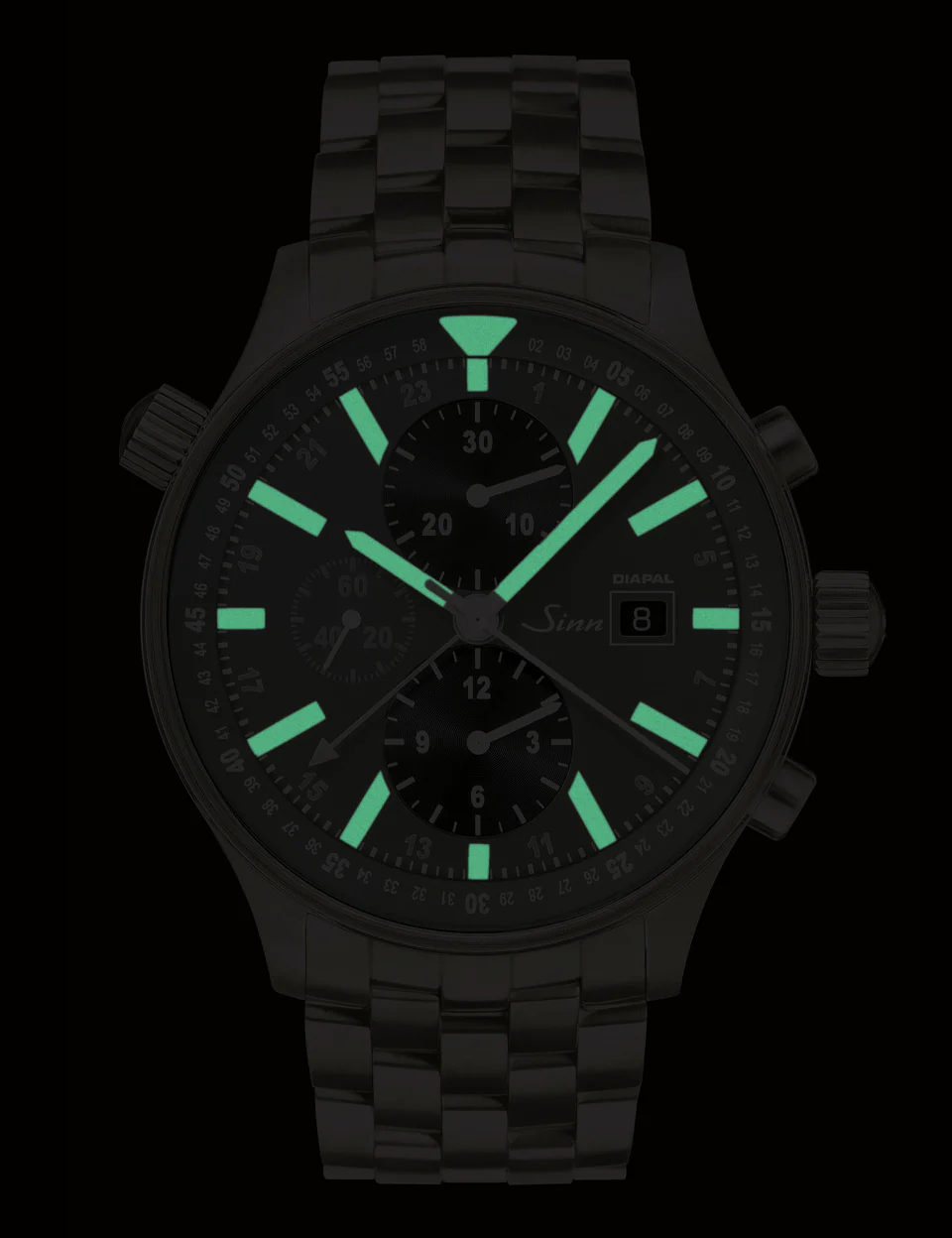 Sinn 900 Diapal Vintage Cowhide Brown Watch - Image 2