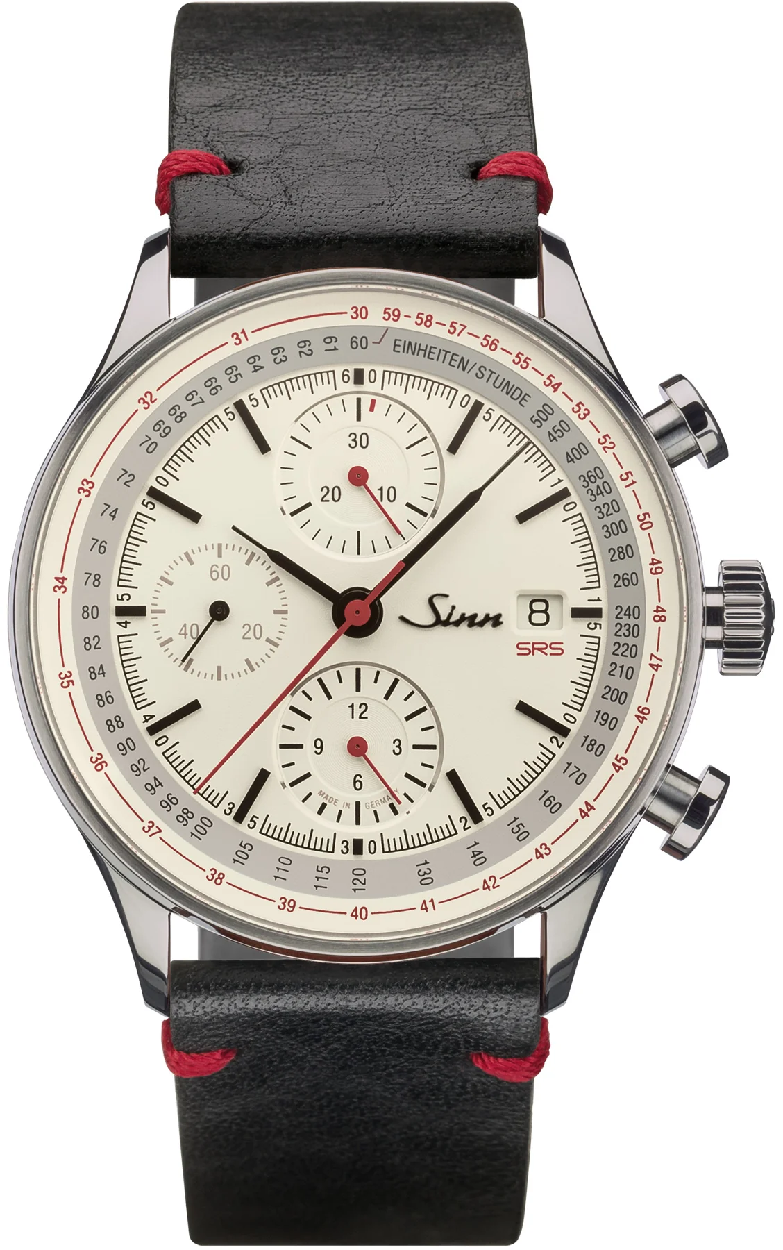 Sinn 910 SRS Black Leather Watch