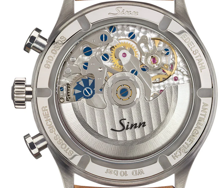 Sinn 910 SRS Black Leather Watch - Image 2