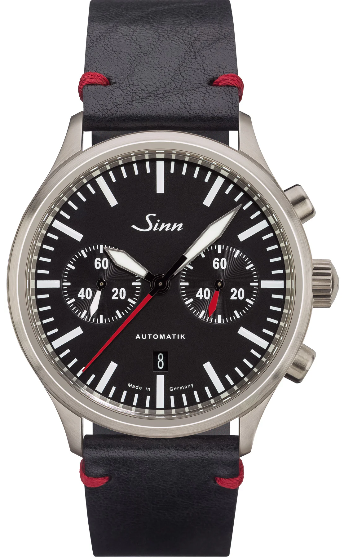 Sinn 936 Black Leather Watch