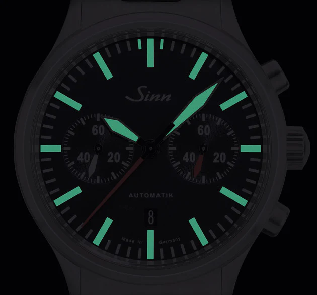 Sinn 936 Black Leather Watch - Image 5