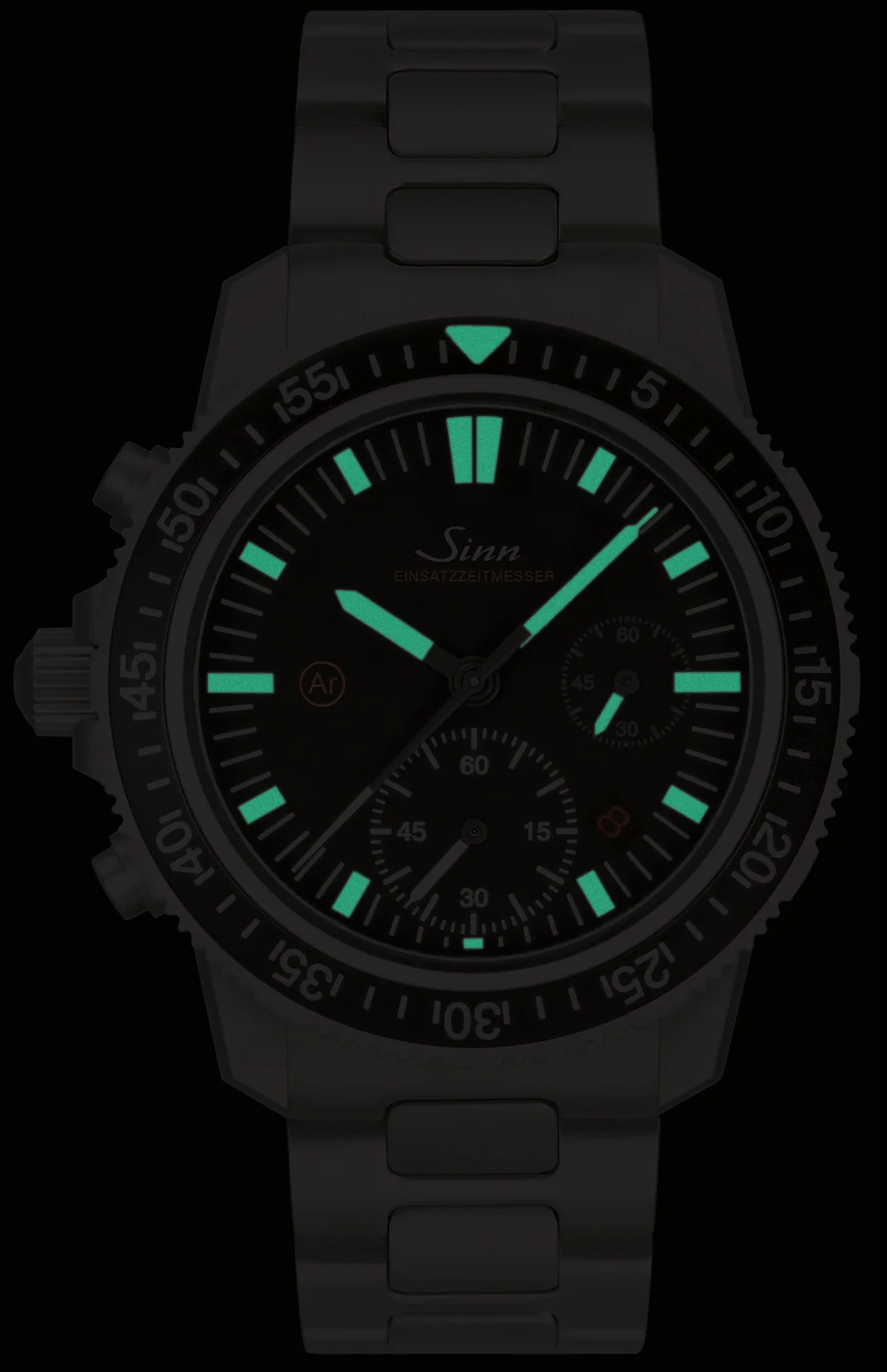 Sinn EZM 13.1 Silicone Strap Pin Buckle Watch - Image 5