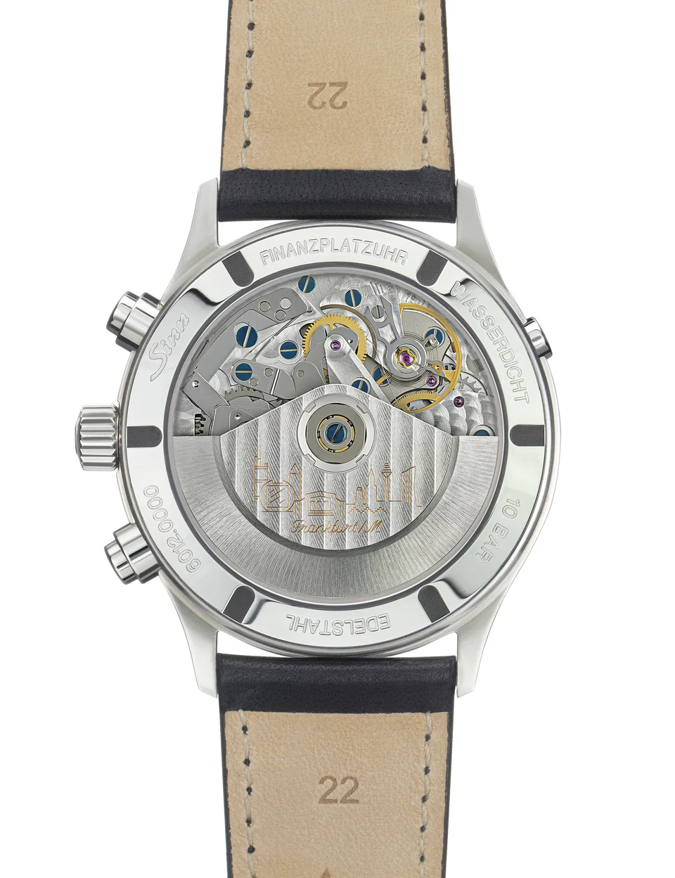 Sinn 6012 Frankfurt Financial District Fine Link Bracelet Watch - Image 3