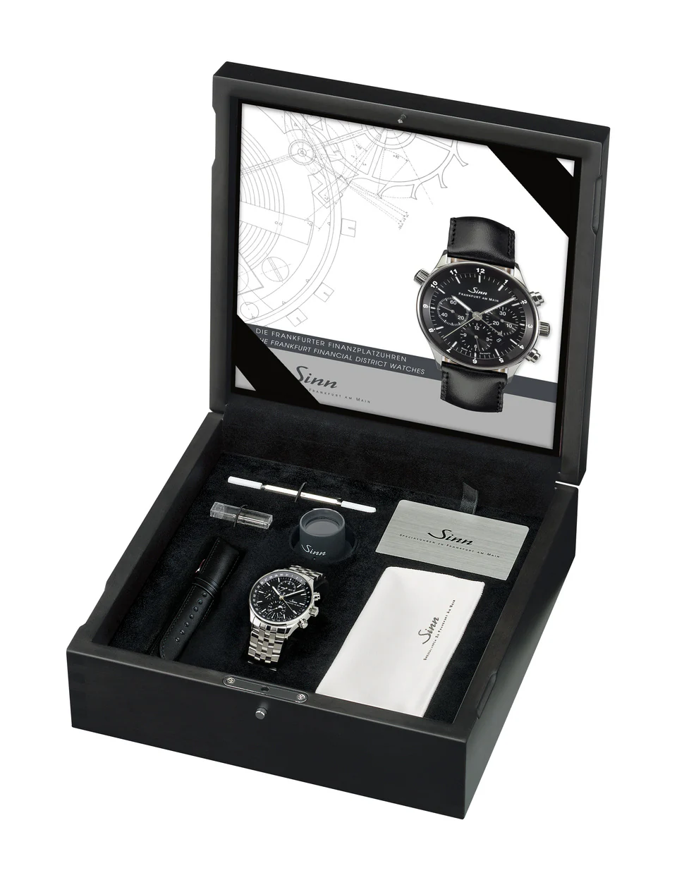 Sinn 6012 Frankfurt Financial District Fine Link Bracelet Watch - Image 6