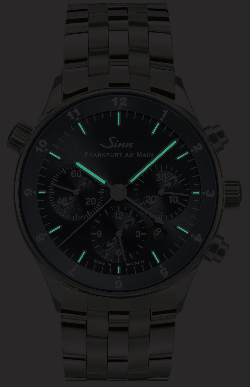 Sinn Watch Frankfurt Financial District 6099 B Fine Link Bracelet - Image 3