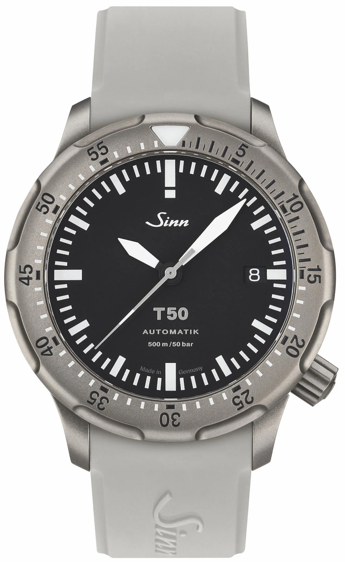 Sinn T50 White Silicone Watch