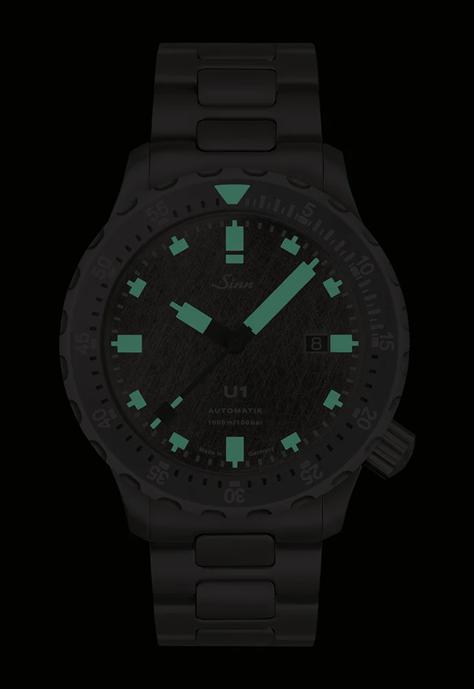 Sinn Watch U1 DS Alligator Leather Limited Edition - Image 2