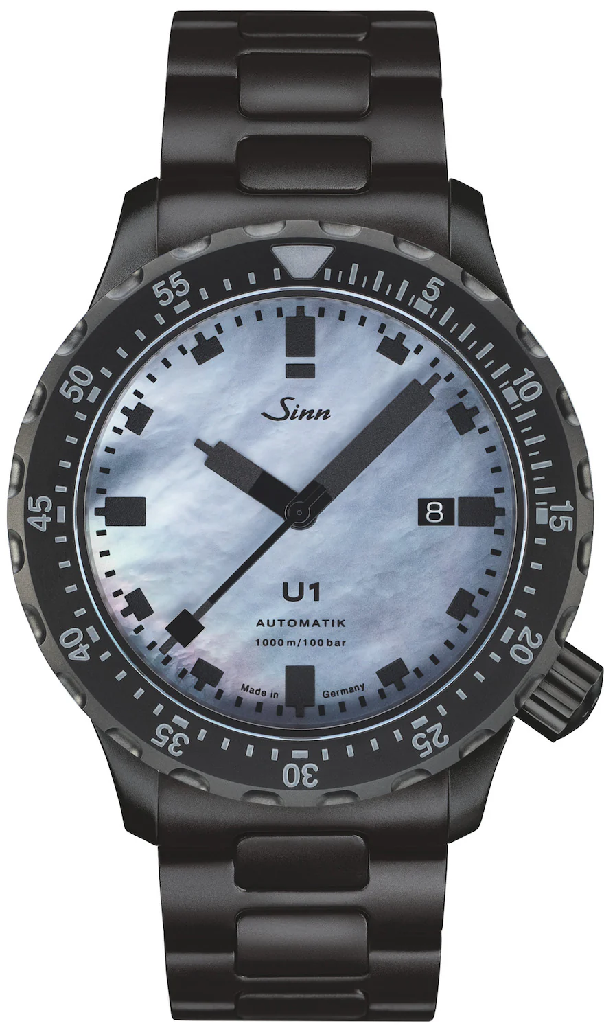 Sinn Watch U1 S Perlmutt S H Link Bracelet Limited Edition