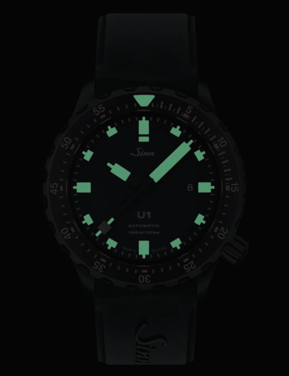 Sinn U1 SE Vintage Cowhide Brown Watch - Image 2