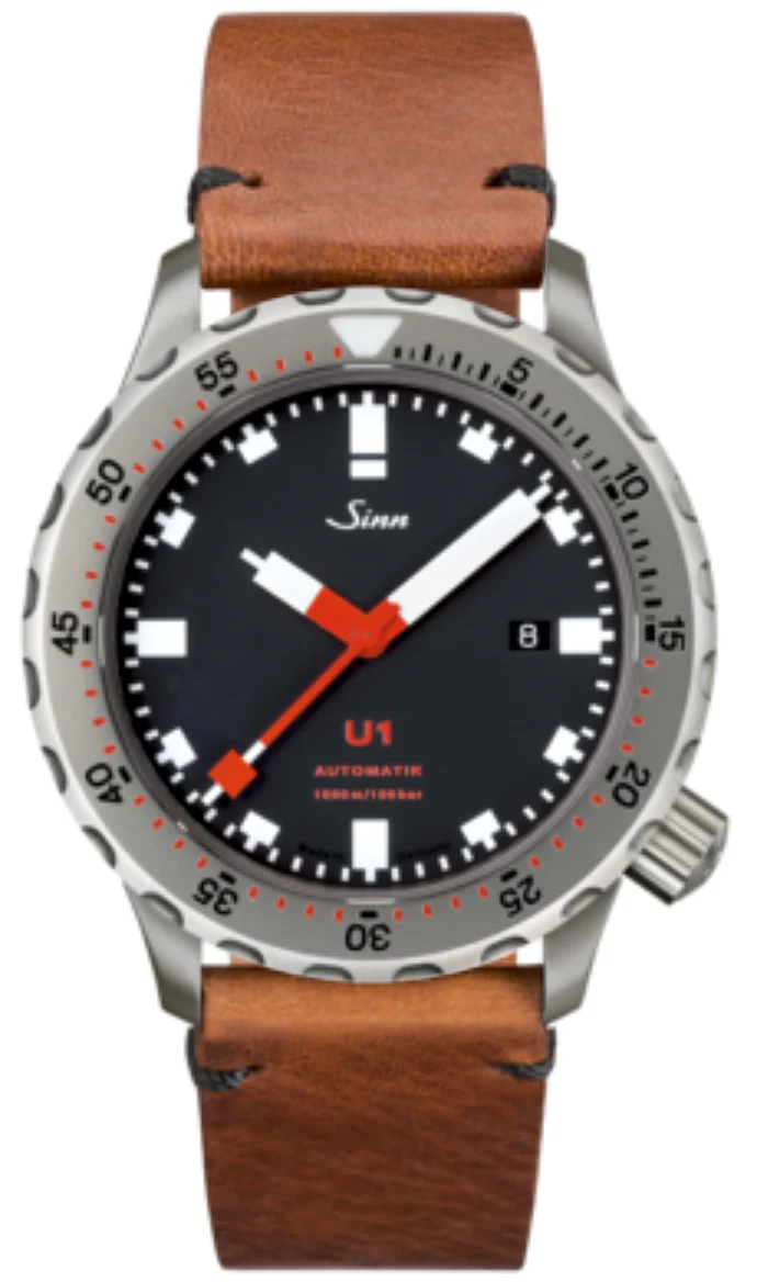 Sinn U1 Vintage Cowhide Brown Watch