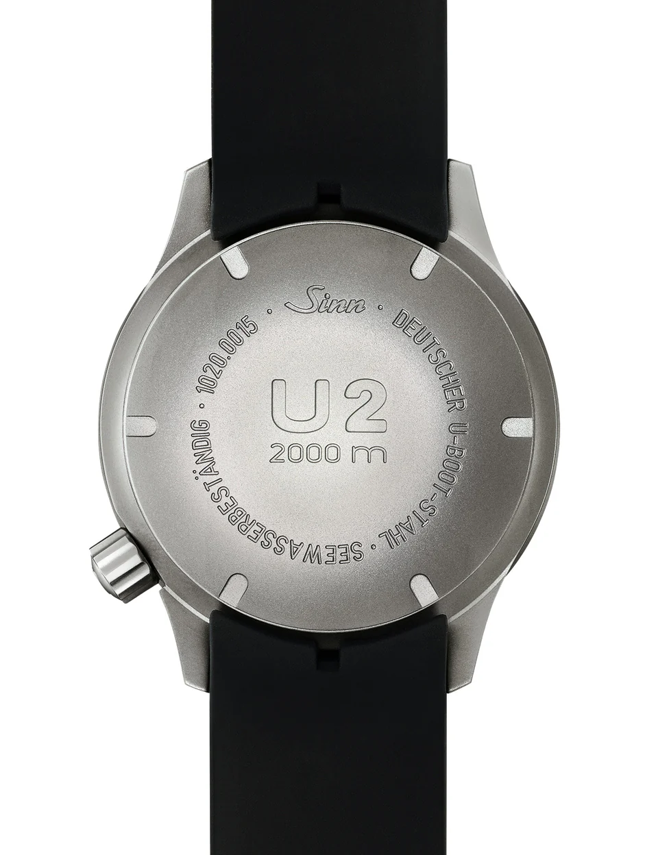 Sinn U2 SDR EZM 5 Vintage Cowhide Brown Watch - Image 3