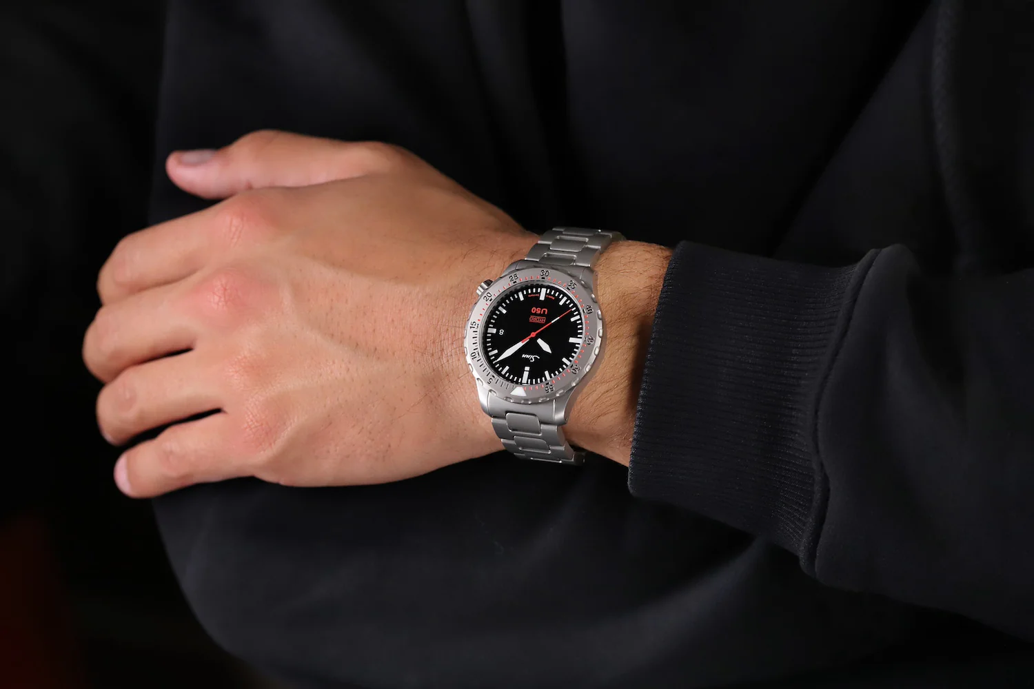 Sinn U50 Hydro H-Link Bracelet Watch - Image 2