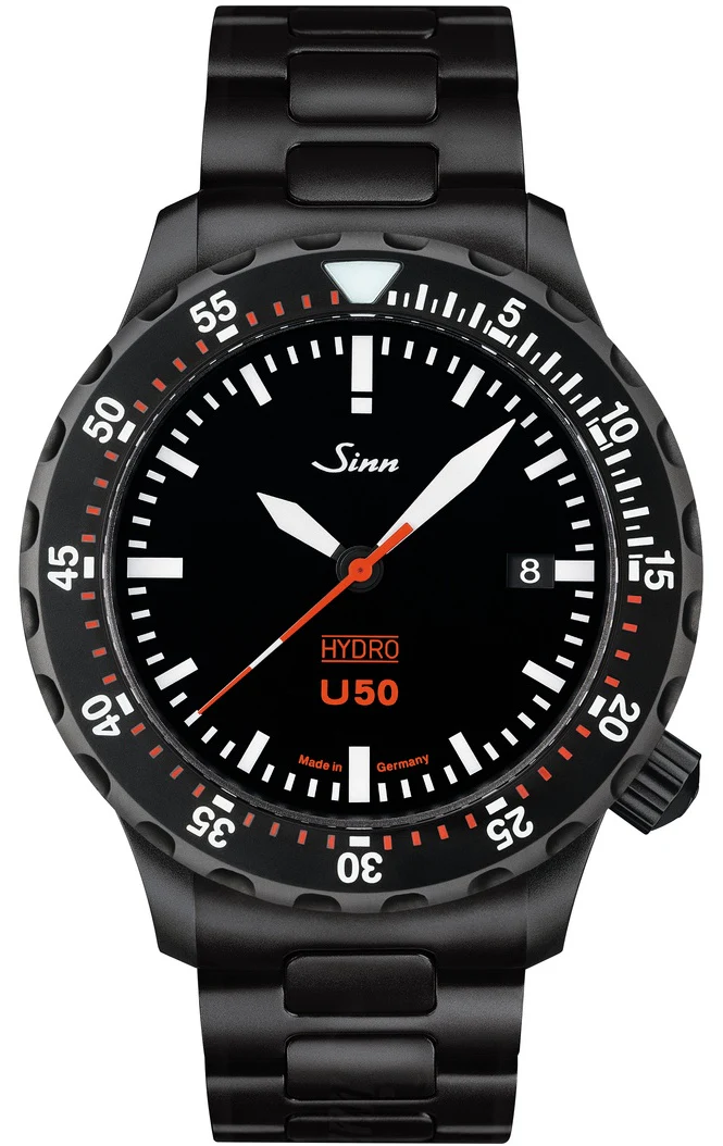 Sinn U50 Hydro S H-Link Bracelet Watch