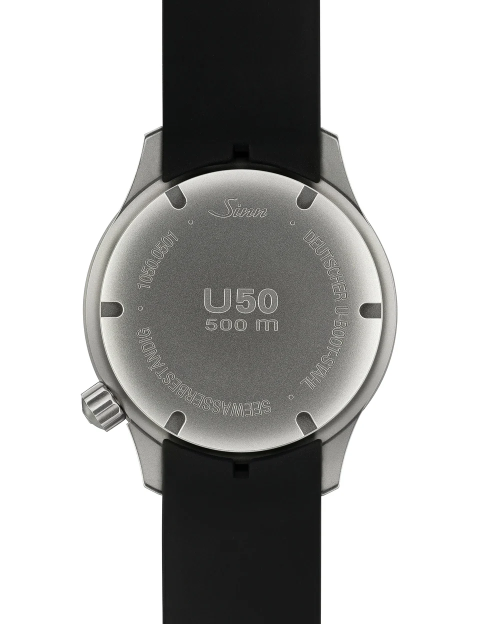 Sinn U50 SDR Canvas Leather Grey Watch - Image 3