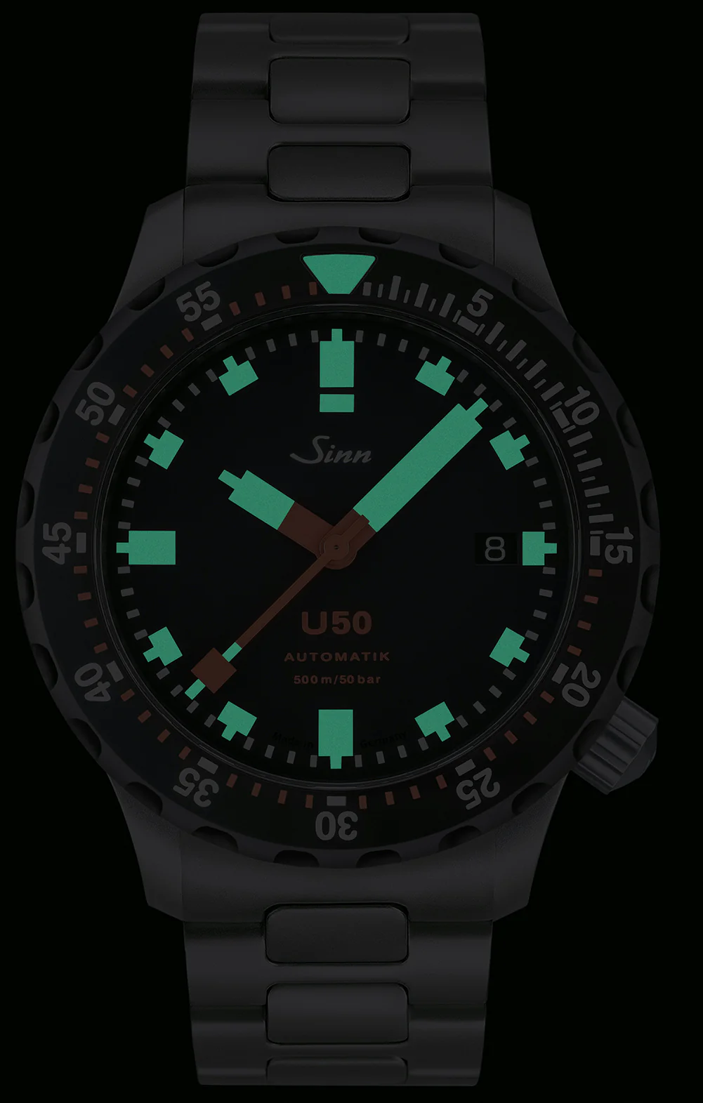Sinn U50 SDR Silicone White Watch - Image 2