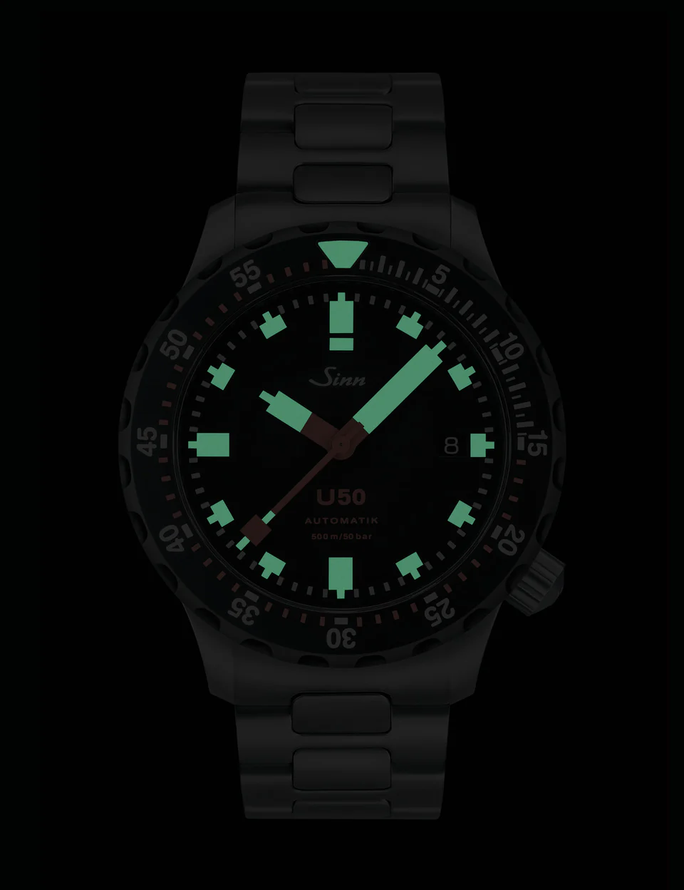 Sinn U50 SDR Tegiment H-Link Bracelet Watch - Image 2
