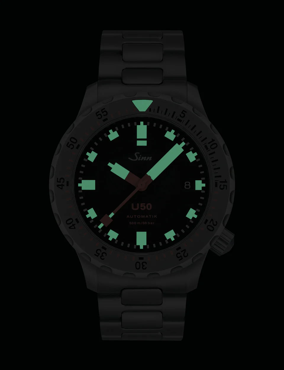Sinn U50 Silicone Black Watch - Image 2