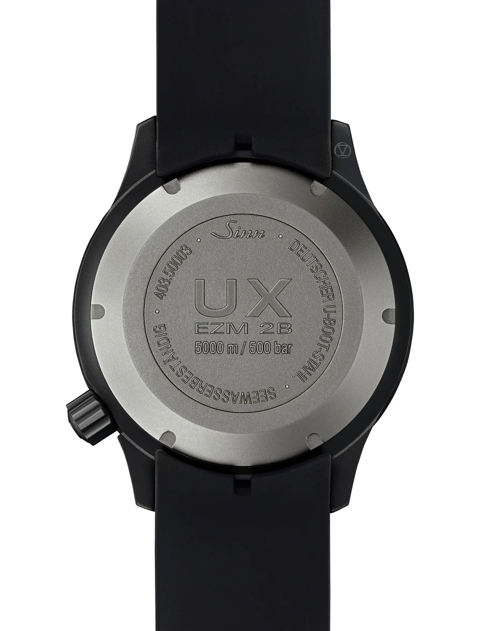 Sinn UX S EZM 2B Vintage Cowhide Brown Watch - Image 3