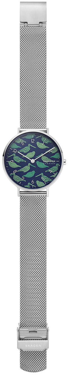 Skagen Watch Aaren Birds Blue Green Unisex - Image 3