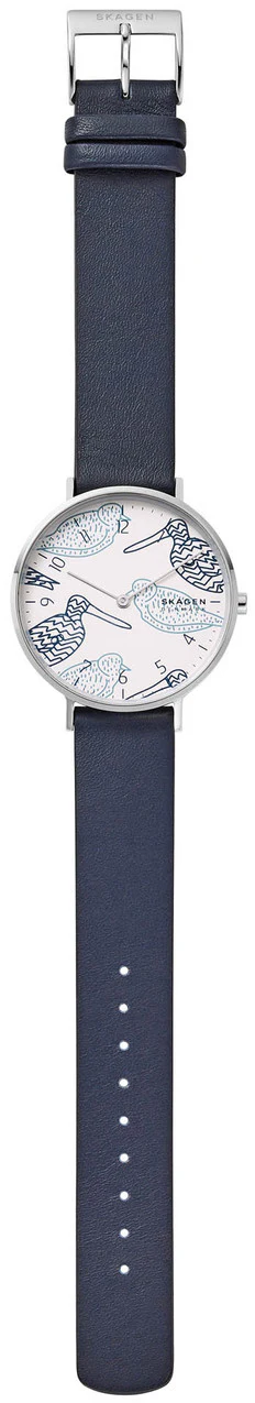 Skagen Watch Aaren Birds Blue Unisex - Image 3