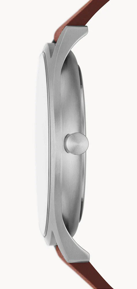 Skagen Watch Holst Espresso Leather Mens - Image 3